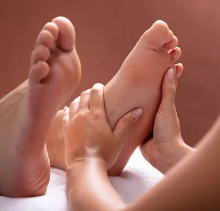 Reflexology foot massage Blue Nile Wellness North York